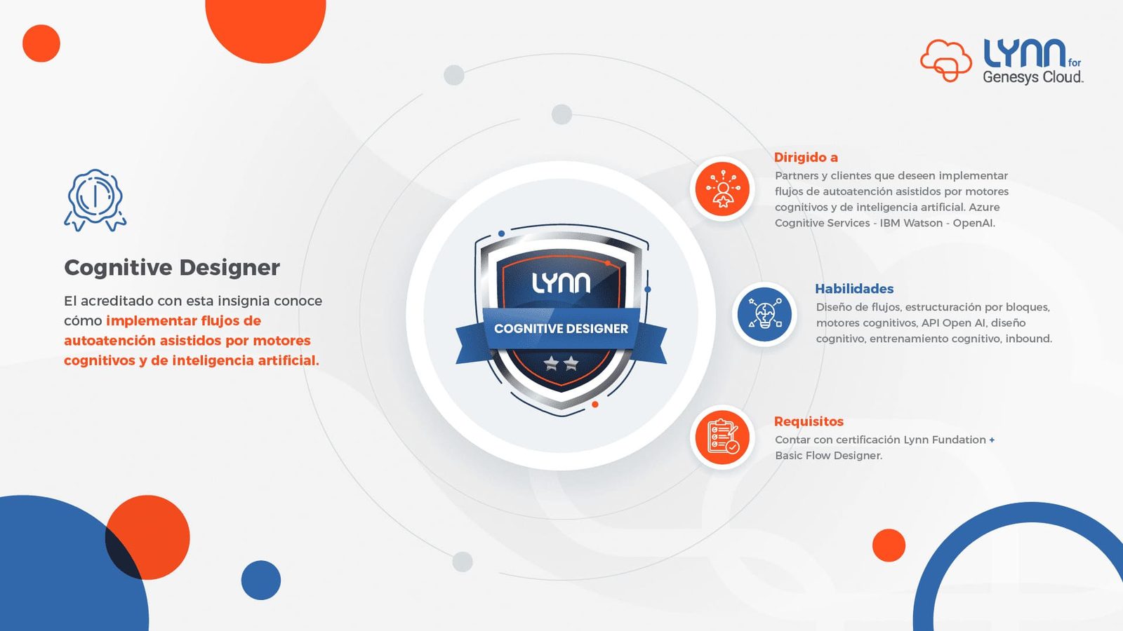 Certificación Lynn Cognitive Designer