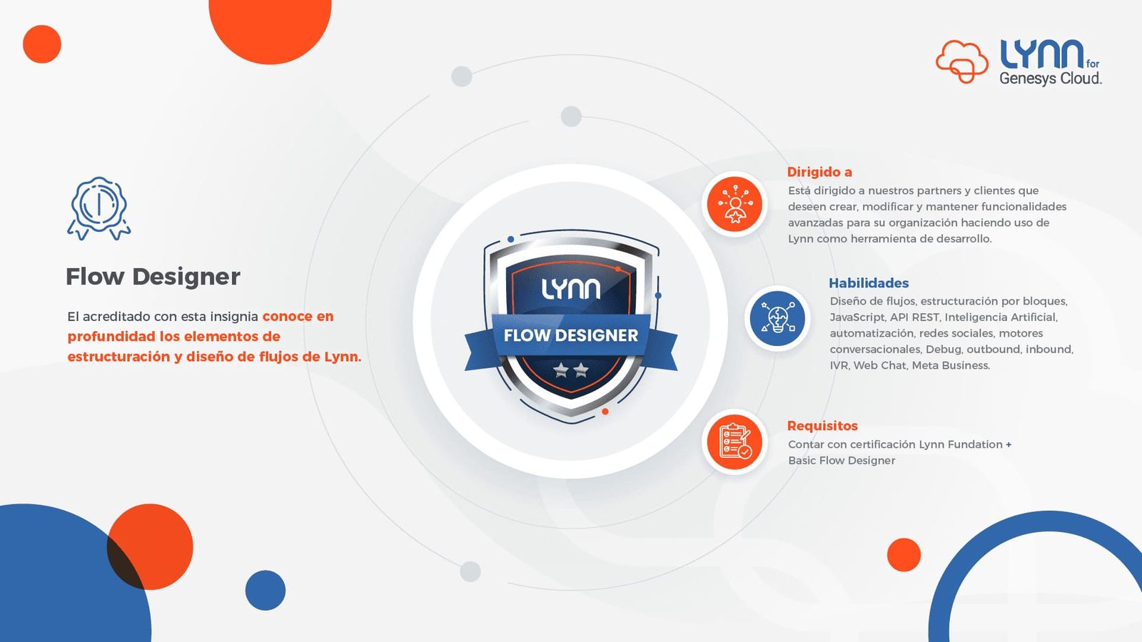 Certificación Lynn Flow Designer plata