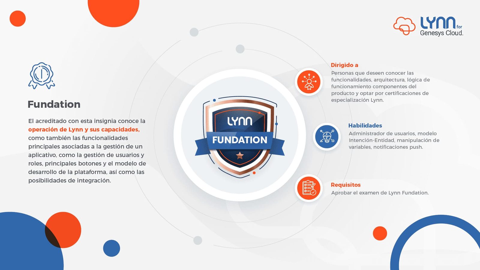 Certificación Lynn Fundation