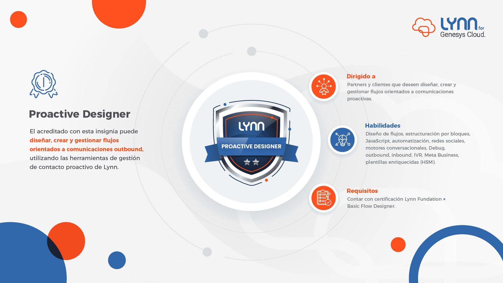 Certificación Lynn Proactive Designer